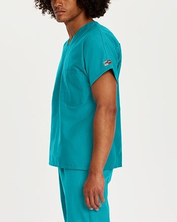Landau - Scrub Zone Unisex Tuckable V-Neck Scrub Top. 71221