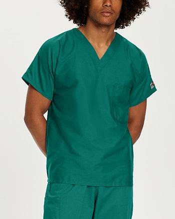 Landau - Scrub Zone Unisex Tuckable V-Neck Scrub Top. 71221
