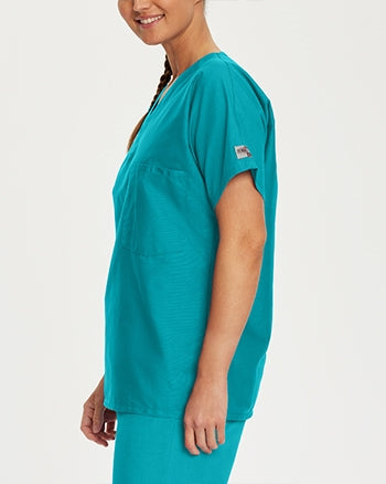 Landau - Scrub Zone Unisex Tuckable V-Neck Scrub Top. 71221