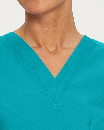 Landau - Scrub Zone Unisex Tuckable V-Neck Scrub Top. 71221
