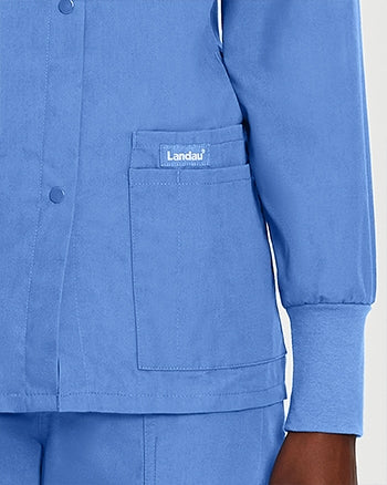 Landau - Essentials Women's Warm-Up Scrub Jacket. 7525