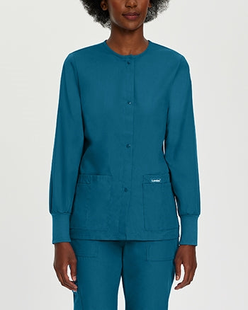 Landau - Essentials Women's Warm-Up Scrub Jacket. 7525