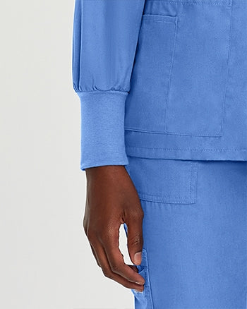 Landau - Essentials Women's Warm-Up Scrub Jacket. 7525