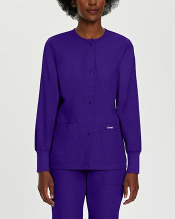 Landau - Essentials Women's Warm-Up Scrub Jacket. 7525