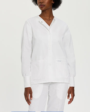 Landau - Essentials Women's Warm-Up Scrub Jacket. 7525