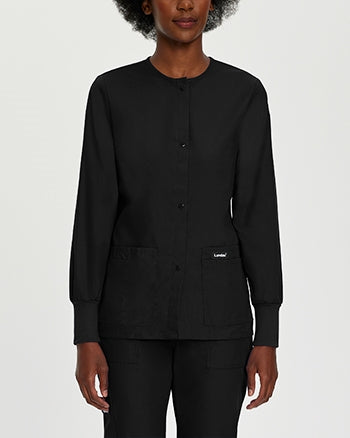 Landau - Essentials Women's Warm-Up Scrub Jacket. 7525