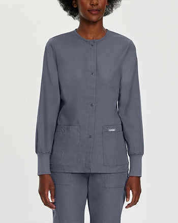 Landau - Essentials Women's Warm-Up Scrub Jacket. 7525