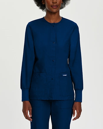 Landau - Essentials Women's Warm-Up Scrub Jacket. 7525