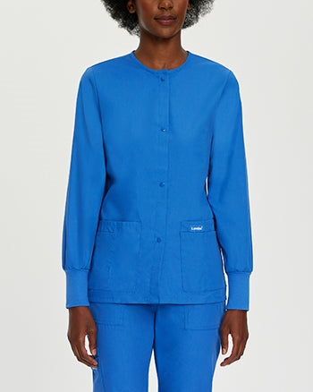 Landau - Essentials Women's Warm-Up Scrub Jacket. 7525
