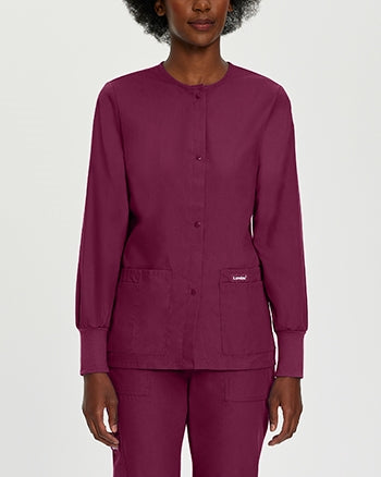 Landau - Essentials Women's Warm-Up Scrub Jacket. 7525