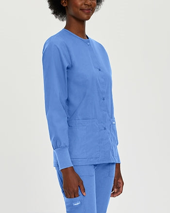 Landau - Essentials Women's Warm-Up Scrub Jacket. 7525