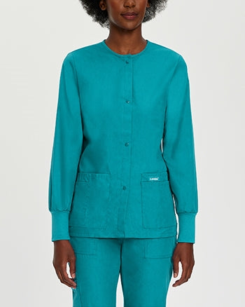 Landau - Essentials Women's Warm-Up Scrub Jacket. 7525