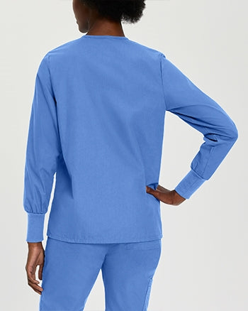 Landau - Essentials Women's Warm-Up Scrub Jacket. 7525
