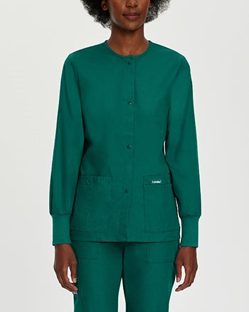 Landau - Essentials Women's Warm-Up Scrub Jacket. 7525