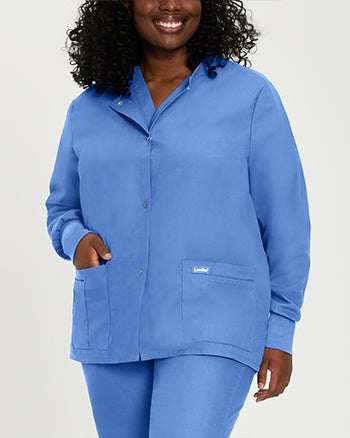 Landau - Essentials Women's Warm-Up Scrub Jacket. 7525