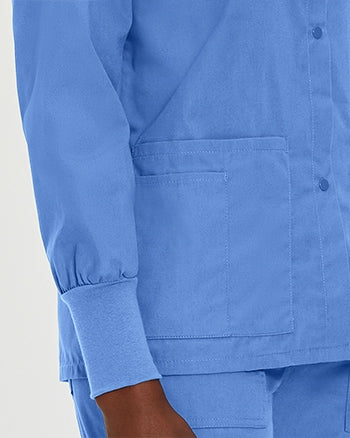 Landau - Essentials Women's Warm-Up Scrub Jacket. 7525