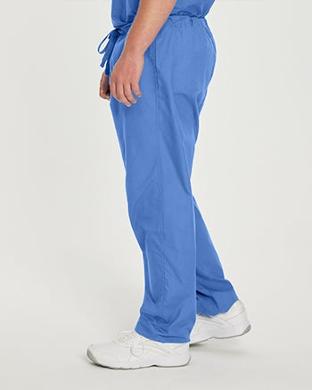 Landau - Essentials Unisex Straight-Leg Scrub Pants. 7602