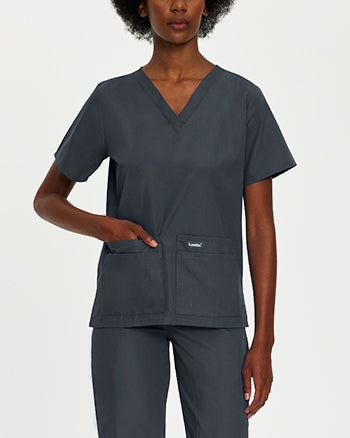 Landau - Essentials Women's V-Neck Scrub Tunic. 8219