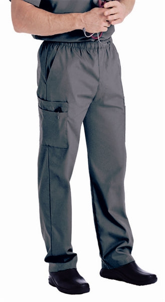 Landau - Essentials Men's Straight-Leg Cargo Scrub Pants. 8555