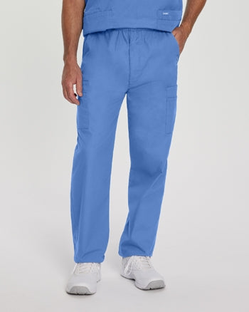 Landau - Essentials Men's Straight-Leg Cargo Scrub Pants. 8555