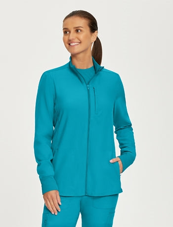 Landau - Forward Women's 3-Pocket Scrub Jacket. LJ700