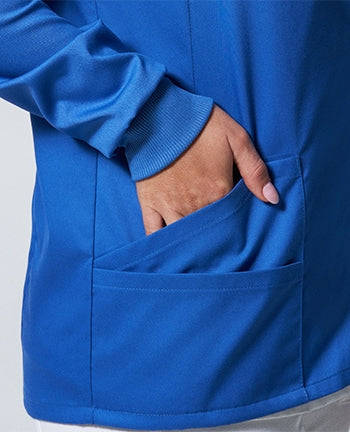 Landau - ProFlex Women's 3-Pocket Scrub Jacket. LJ701