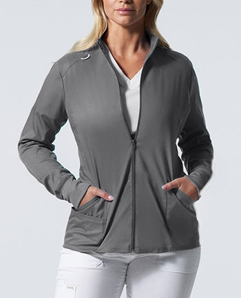 Landau - ProFlex Women's 3-Pocket Scrub Jacket. LJ701