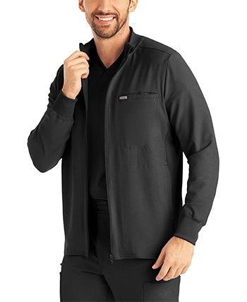 Landau - Forward Men's 3-Pocket Scrub Jacket. LJ703