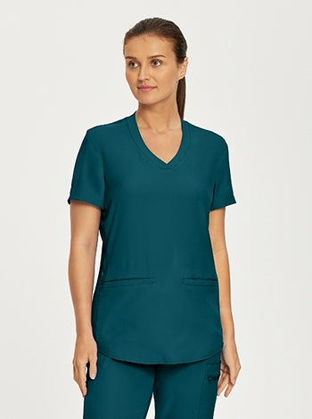 Landau - Forward Women's 3-Pocket V-Neck Scrub Top. LT100