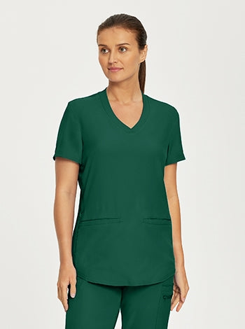 Landau - Forward Women's 3-Pocket V-Neck Scrub Top. LT100