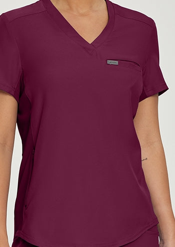 Landau - Forward Women's 2-Pocket V-Neck Scrub Top. LT101