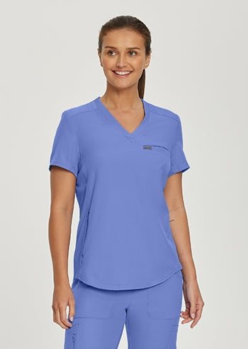 Landau - Forward Women's 2-Pocket V-Neck Scrub Top. LT101