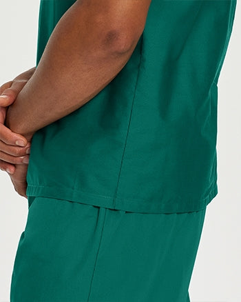 Landau - Scrub Zone Unisex Tuckable V-Neck Scrub Top. LT102