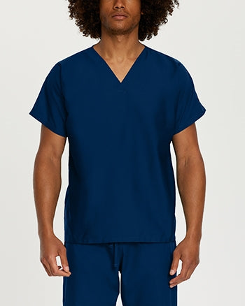 Landau - Scrub Zone Unisex Tuckable V-Neck Scrub Top. LT102