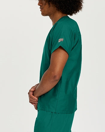 Landau - Scrub Zone Unisex Tuckable V-Neck Scrub Top. LT102
