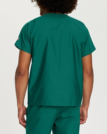 Landau - Scrub Zone Unisex Tuckable V-Neck Scrub Top. LT102