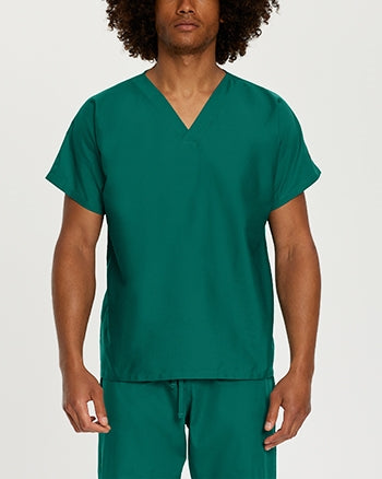 Landau - Scrub Zone Unisex Tuckable V-Neck Scrub Top. LT102