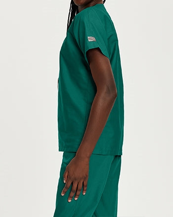 Landau - Scrub Zone Unisex Tuckable V-Neck Scrub Top. LT102