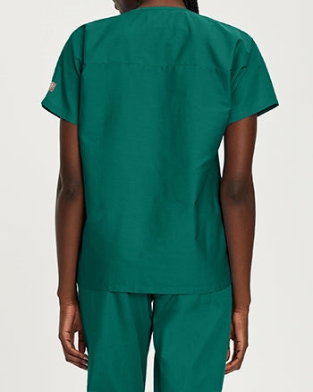 Landau - Scrub Zone Unisex Tuckable V-Neck Scrub Top. LT102