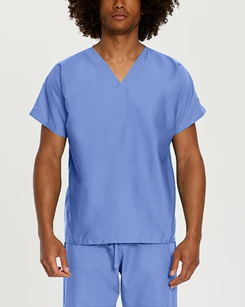 Landau - Scrub Zone Unisex Tuckable V-Neck Scrub Top. LT102