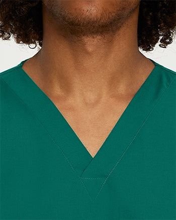 Landau - Scrub Zone Unisex Tuckable V-Neck Scrub Top. LT102