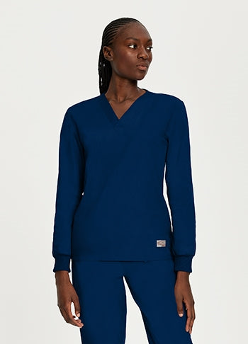 Landau - Scrub Zone Unisex V-Neck Scrub Top. LT104