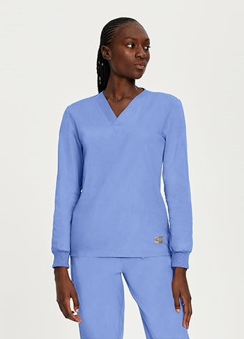 Landau - Scrub Zone Unisex V-Neck Scrub Top. LT104