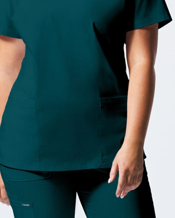 Landau - ProFlex Women's 3-Pocket V-Neck Scrub Top. LT105