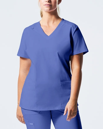 Landau - ProFlex Women's 3-Pocket V-Neck Scrub Top. LT105