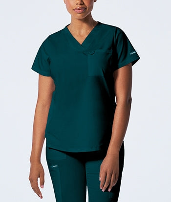 Landau - ProFlex Women's 2-Pocket V-Neck Scrub Top. LT107