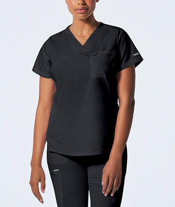 Landau - ProFlex Women's 2-Pocket V-Neck Scrub Top. LT107