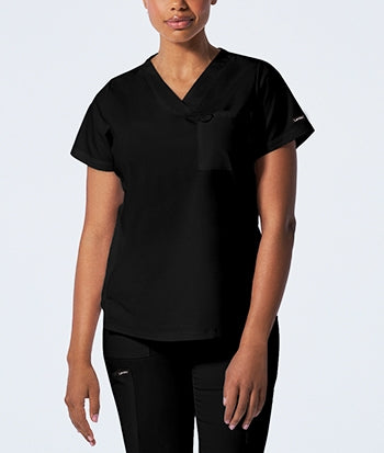 Landau - ProFlex Women's 2-Pocket V-Neck Scrub Top. LT107