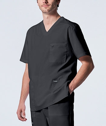 Landau - ProFlex Men's 4-Pocket V-Neck Scrub Top. LT109