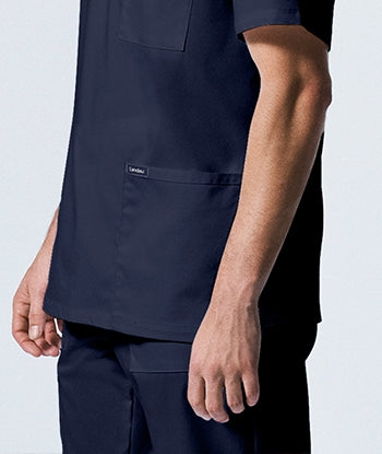 Landau - ProFlex Men's 4-Pocket V-Neck Scrub Top. LT109